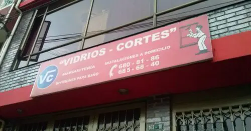 VIDRIOS  CORTES